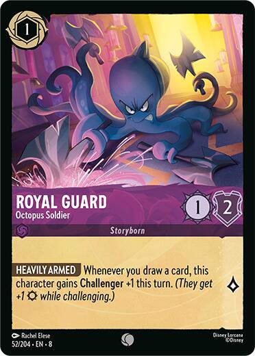 Royal Guard - Octopus Soldier (52/204) [Reign of Jafar] | I Want That Stuff Brandon