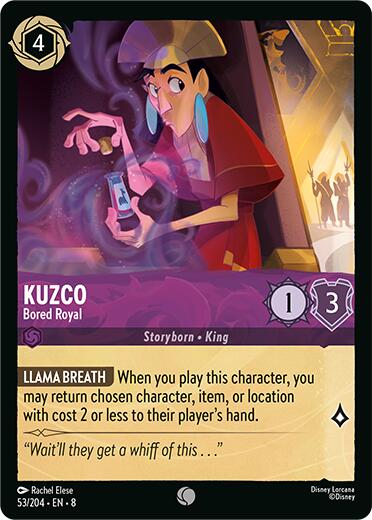 Kuzco - Bored Royal (53/204) [Reign of Jafar] | I Want That Stuff Brandon
