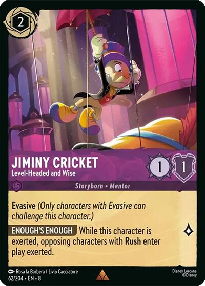 Jiminiy Cricket - Level-Headed and Wise (62/204) [Reign of Jafar] | I Want That Stuff Brandon
