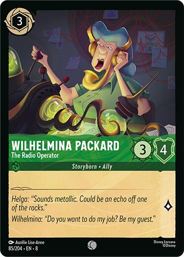 Wilhelmina Packard - The Radio Operator (85/204) [Reign of Jafar] | I Want That Stuff Brandon
