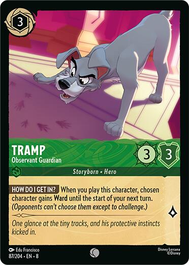 Tramp -Observant Guardian (87/204) [Reign of Jafar] | I Want That Stuff Brandon