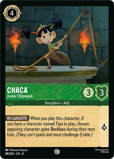 Chaca - Junior Chipmunk (88/204) [Reign of Jafar] | I Want That Stuff Brandon