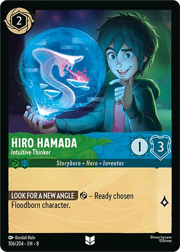 Hiro Hamada - Intuitive Thinker (106/204) [Reign of Jafar] | I Want That Stuff Brandon