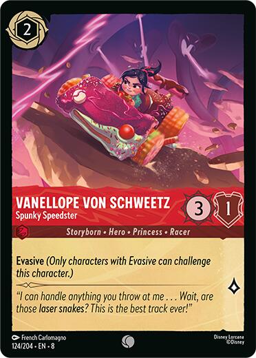 Vanellope Von Schweetz - Spunky Speedster (124/204) [Reign of Jafar] | I Want That Stuff Brandon