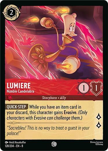 Lumiere - Nimble Candelabra (128/204) [Reign of Jafar] | I Want That Stuff Brandon
