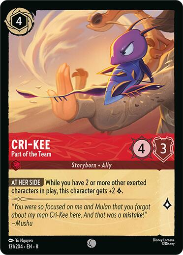 Cri-Kee - Part of the Team (131/204) [Reign of Jafar] | I Want That Stuff Brandon