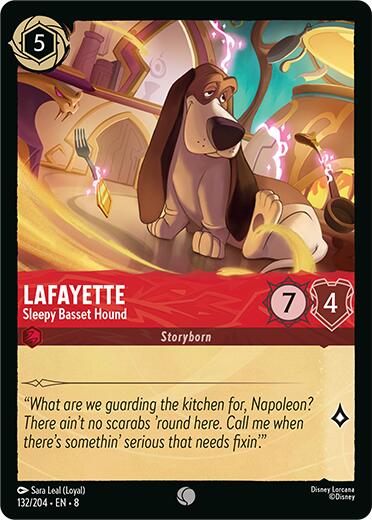 Lafayette - Sleepy Basset Hound (132/204) [Reign of Jafar] | I Want That Stuff Brandon
