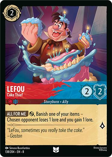 LeFou - Cake Thief (138/204) [Reign of Jafar] | I Want That Stuff Brandon