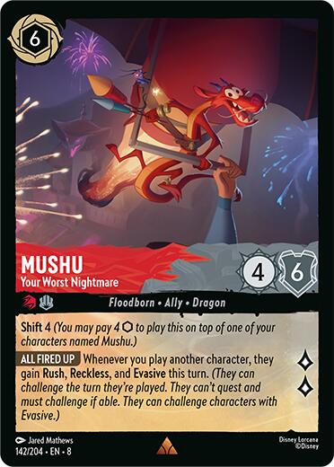 Mushu - Your Worst Nightmare (142/204) [Reign of Jafar] | I Want That Stuff Brandon