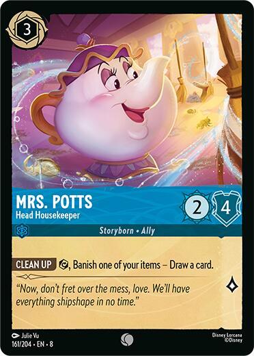 Mrs.Potts - Head Housekeeper (161/204) [Reign of Jafar] | I Want That Stuff Brandon