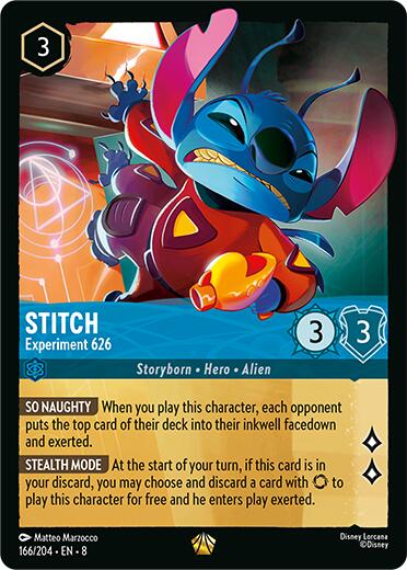 Stitch - Experiment 626 (166/204) [Reign of Jafar] | I Want That Stuff Brandon