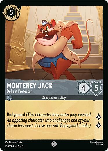 Monterey Jack - Defiant Protector (188/204) [Reign of Jafar] | I Want That Stuff Brandon
