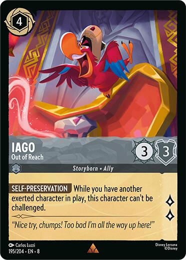 Iago - Out of Reach (195/204) [Reign of Jafar] | I Want That Stuff Brandon