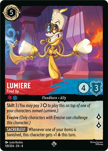 Lumiere - Fired Up (139/204) [Reign of Jafar] | I Want That Stuff Brandon