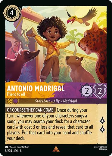 Antonio Madrigal - Friend to All (5/204) [Reign of Jafar] | I Want That Stuff Brandon