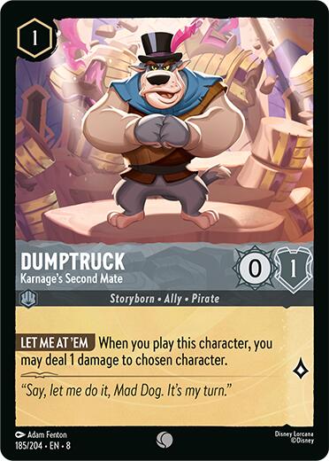 Dumptruck - Karage's Second Mate (185/204) [Reign of Jafar] | I Want That Stuff Brandon