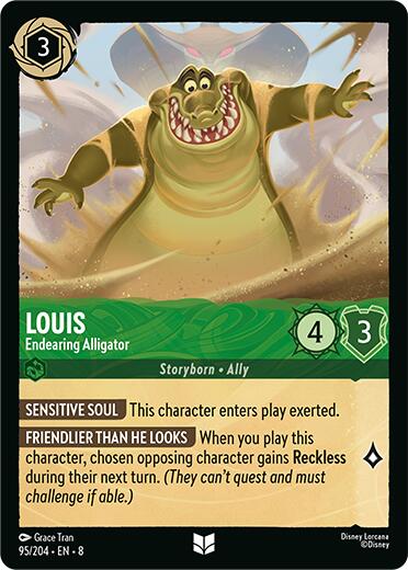 Louis - Endearing Alligator (95/204) [Reign of Jafar] | I Want That Stuff Brandon