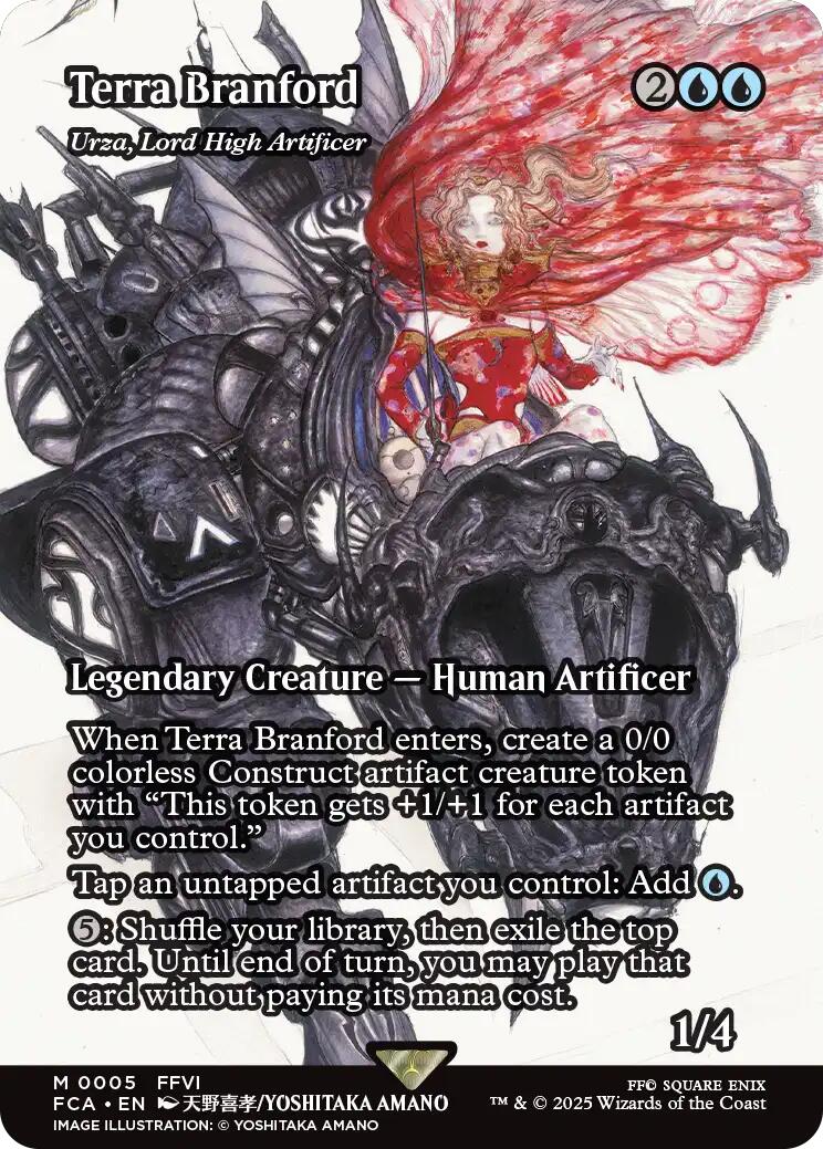 Terra Branford - Urza, Lord High Artificer (Showcase) [FINAL FANTASY : Through the Ages] | I Want That Stuff Brandon