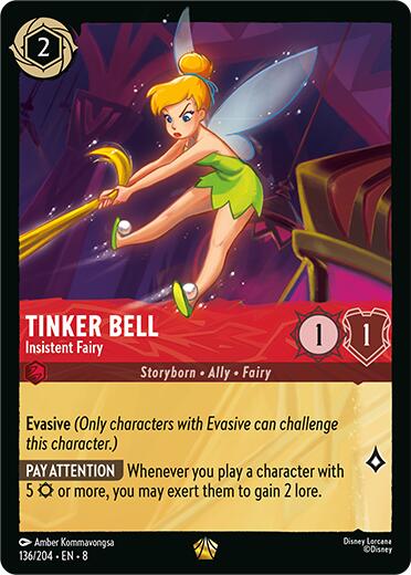 Tinker Bell - Insistent Fairy (136/204) [Reign of Jafar] | I Want That Stuff Brandon