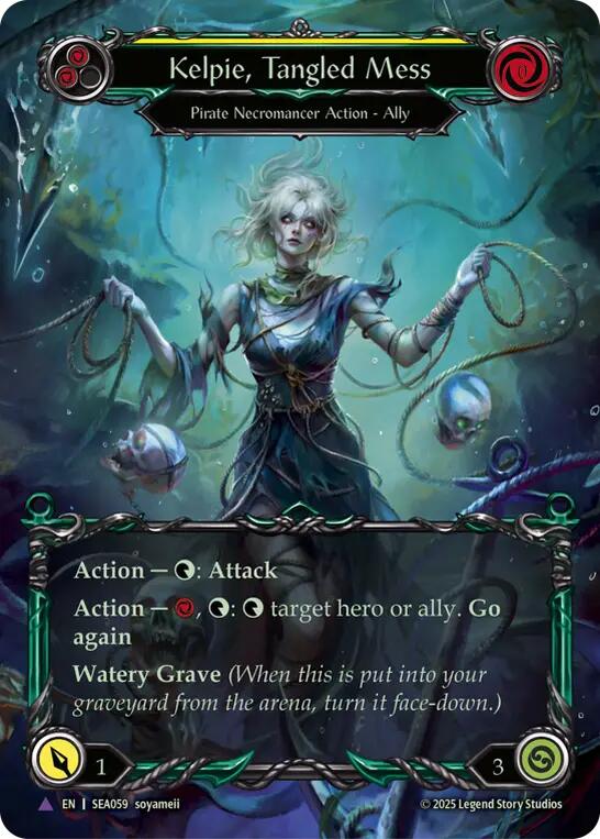 Kelpie, Tangled Mess (Marvel) [SEA059] (High Seas)  Cold Foil | I Want That Stuff Brandon