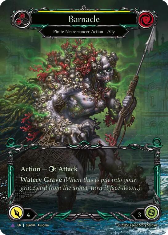 Barnacle (Marvel) [SEA074] (High Seas)  Cold Foil | I Want That Stuff Brandon