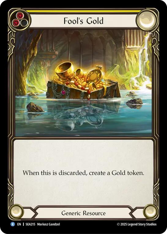 Fool's Gold [SEA215] (High Seas)  Rainbow Foil | I Want That Stuff Brandon