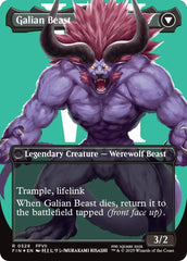 Vincent Valentine // Galian Beast (Borderless) (Surge Foil) [FINAL FANTASY] | I Want That Stuff Brandon