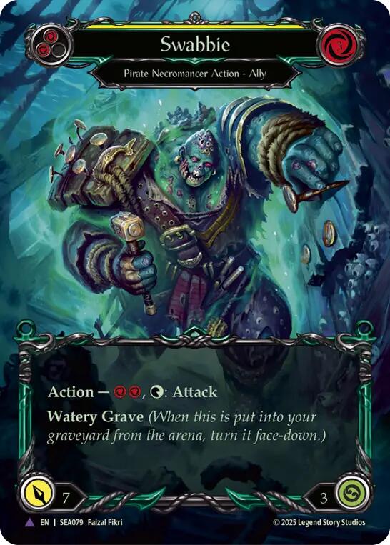 Swabbie (Marvel) [SEA079] (High Seas)  Cold Foil | I Want That Stuff Brandon