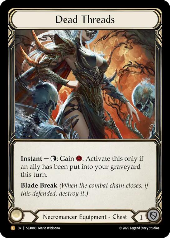Dead Threads [SEA080] (High Seas)  Rainbow Foil | I Want That Stuff Brandon