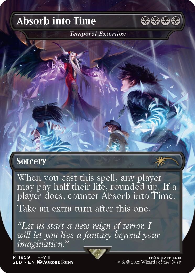 Absorb into Time - Temporal Extortion [Secret Lair Drop Series] | I Want That Stuff Brandon