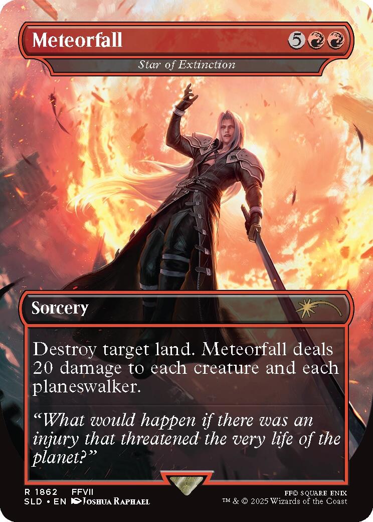 Meteorfall - Star of Extinction [Secret Lair Drop Series] | I Want That Stuff Brandon