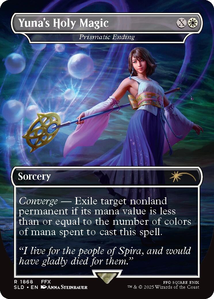Yuna's Holy Magic - Prismatic Ending [Secret Lair Drop Series] | I Want That Stuff Brandon