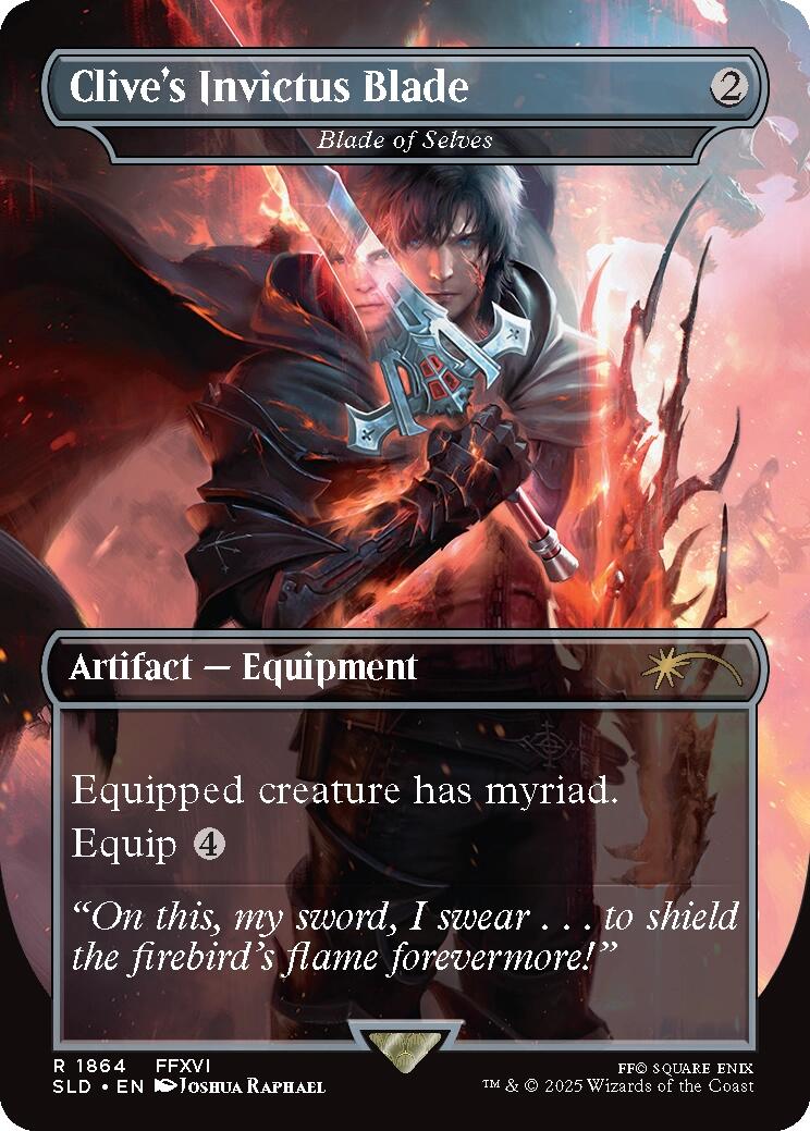 Clive's Invictus Blade - Blade of Selves [Secret Lair Drop Series] | I Want That Stuff Brandon