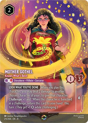 Mother Gothel - Knows What's Best (Enchanted) (211/204) [Reign of Jafar] | I Want That Stuff Brandon