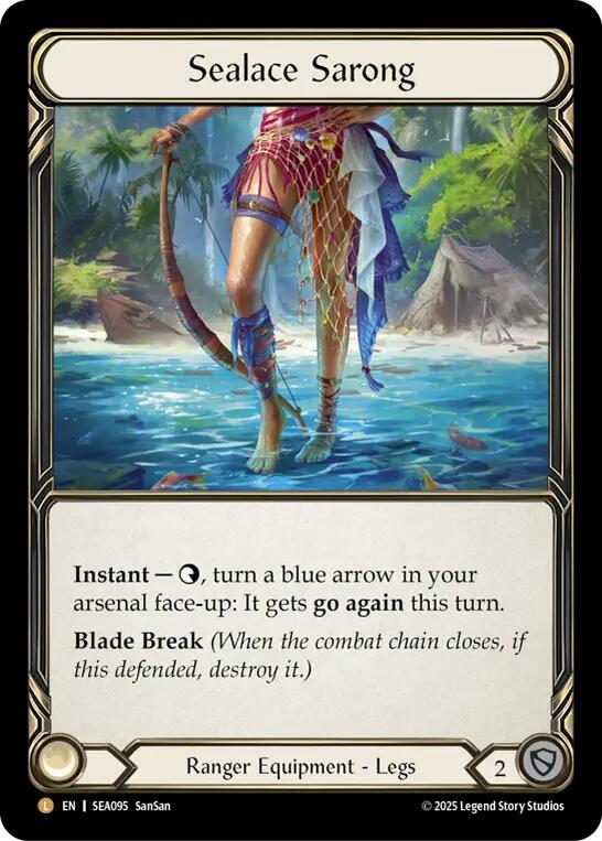 Sealace Sarong [SEA095] (High Seas)  Rainbow Foil | I Want That Stuff Brandon