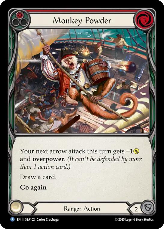 Monkey Powder [SEA102] (High Seas)  Rainbow Foil | I Want That Stuff Brandon