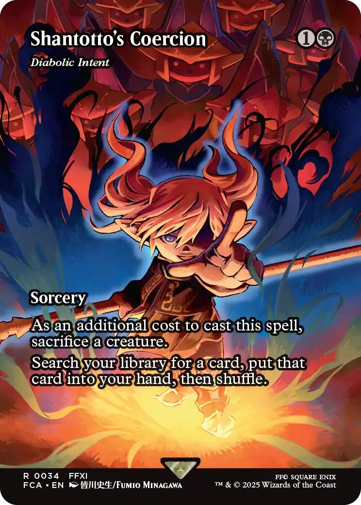 Shantotto's Coercion - Diabolic Intent (Showcase) [FINAL FANTASY : Through the Ages] | I Want That Stuff Brandon