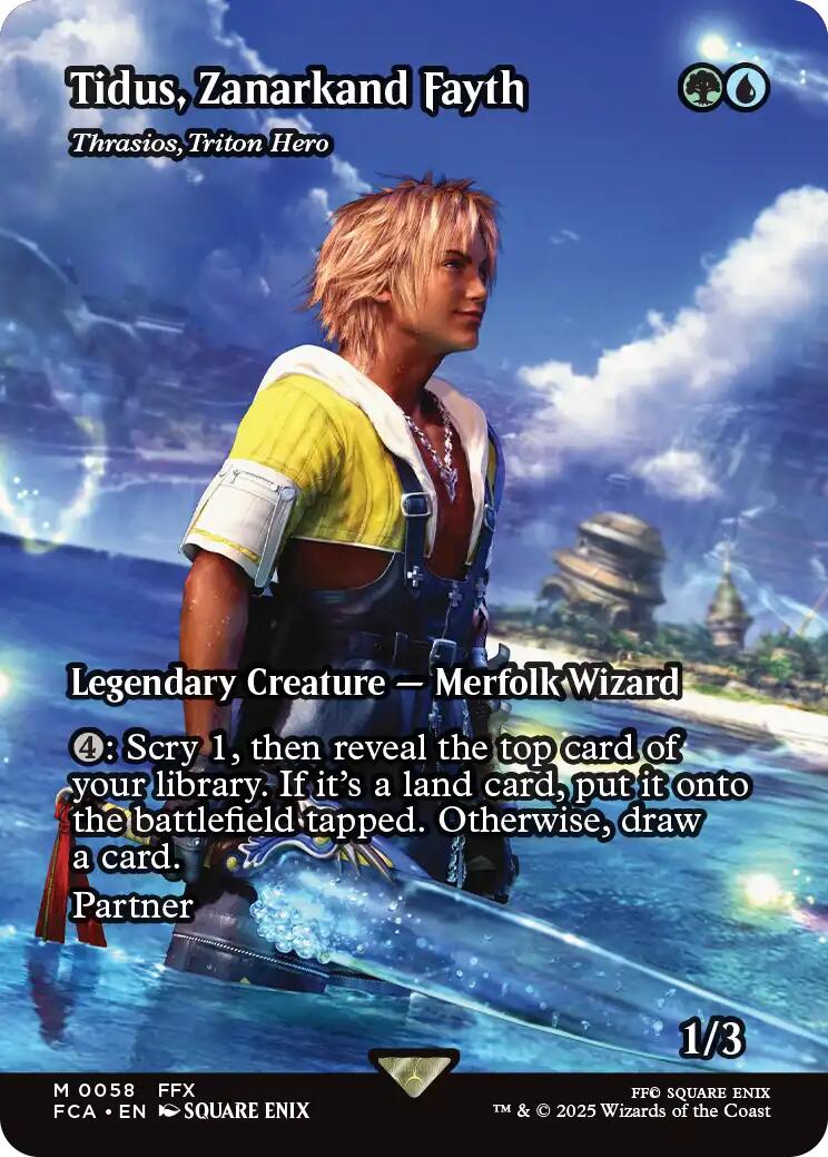 Tidus, Zanarkand Fayth - Thrasios, Triton Hero (Showcase) [FINAL FANTASY : Through the Ages] | I Want That Stuff Brandon