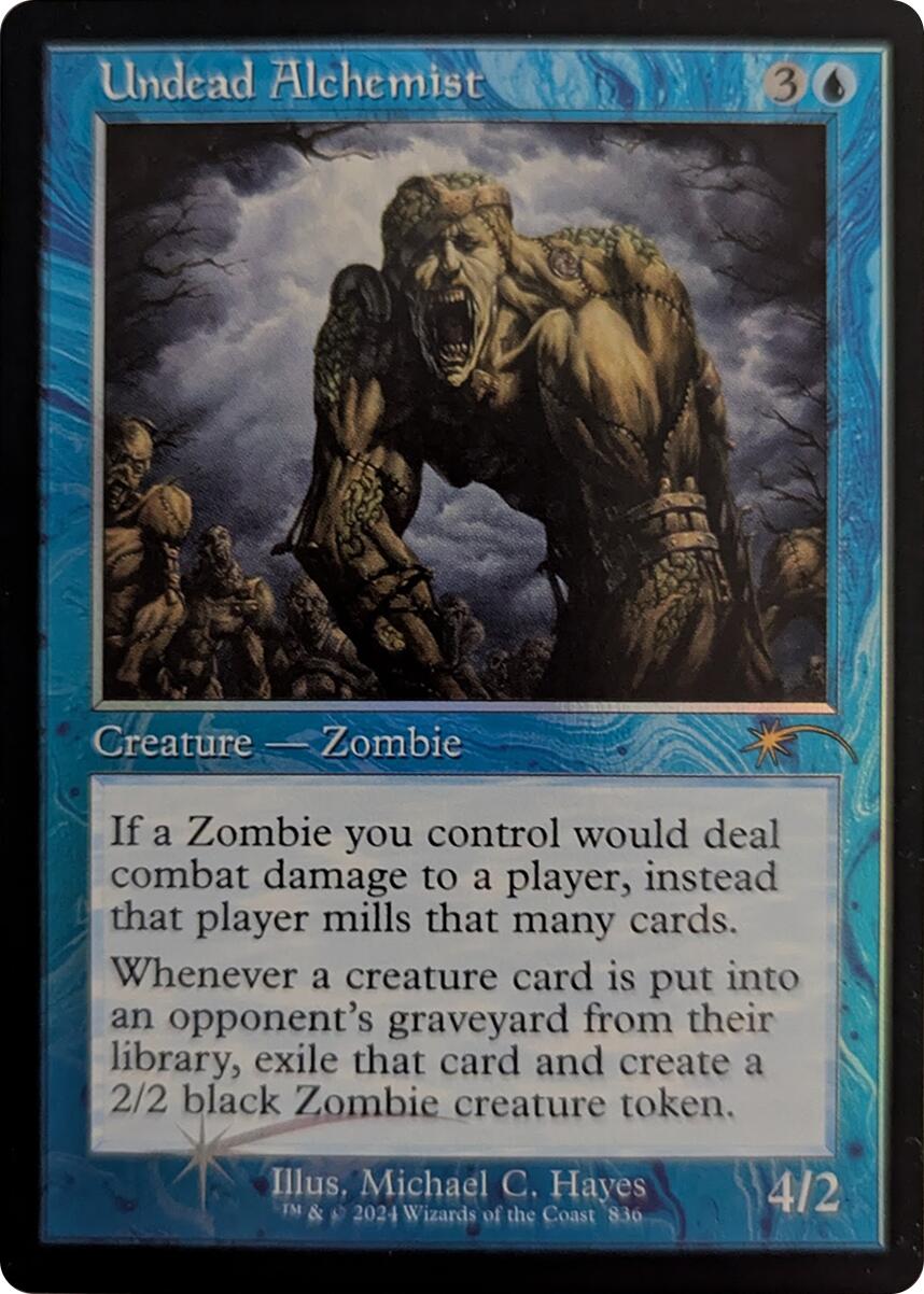 Undead Alchemist (Retro Frame) [Secret Lair Drop Series] | I Want That Stuff Brandon