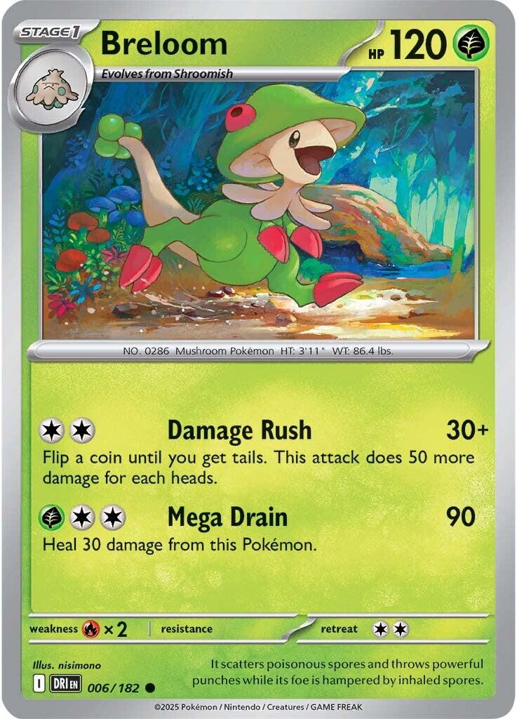 Breloom (006/182) [Scarlet & Violet: Destined Rivals] | I Want That Stuff Brandon