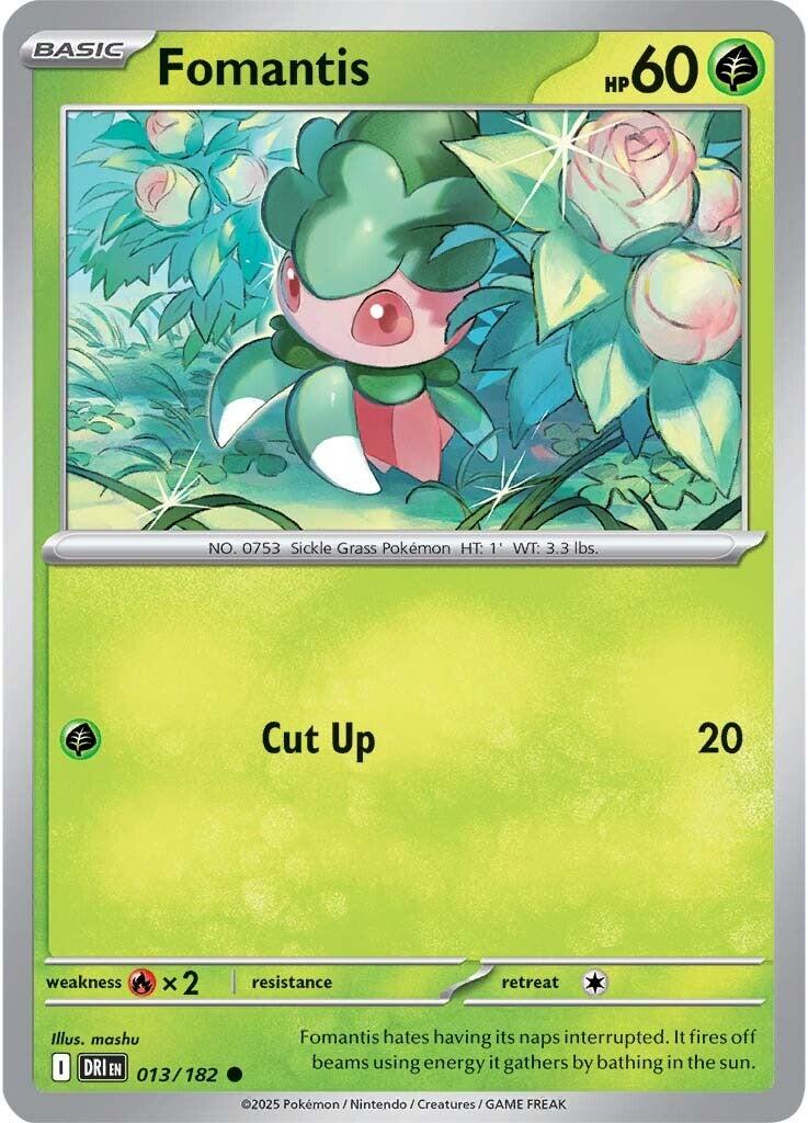 Fomantis (013/182) [Scarlet & Violet: Destined Rivals] | I Want That Stuff Brandon