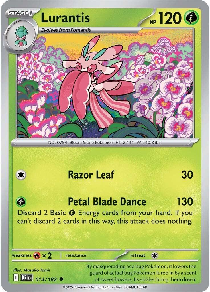 Lurantis (014/182) [Scarlet & Violet: Destined Rivals] | I Want That Stuff Brandon