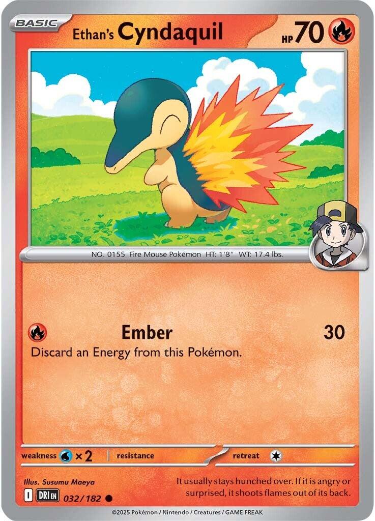 Ethan's Cyndaquil (032/182) [Scarlet & Violet: Destined Rivals] | I Want That Stuff Brandon