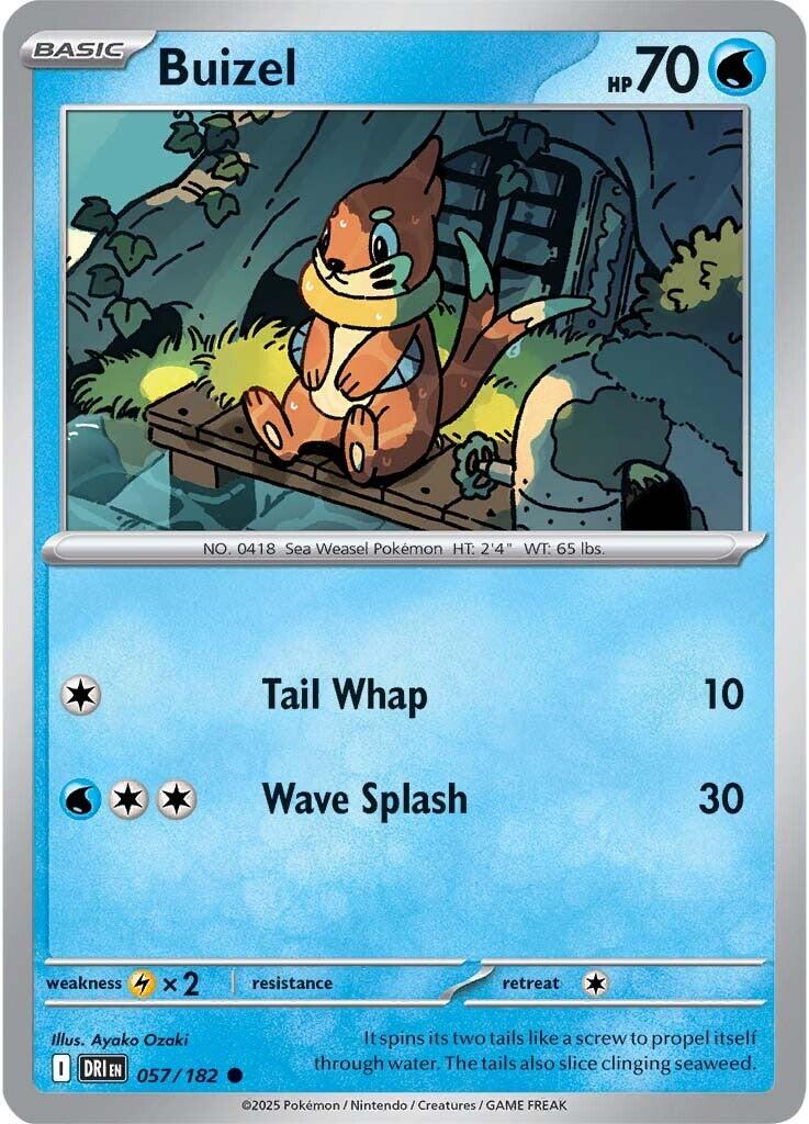Buizel (057/182) [Scarlet & Violet: Destined Rivals] | I Want That Stuff Brandon