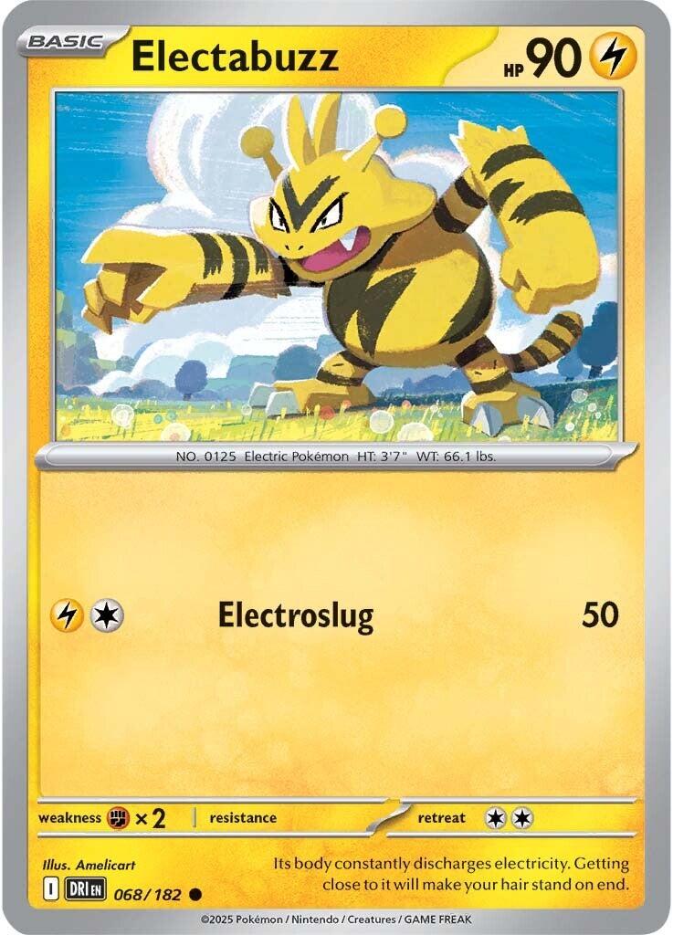 Electabuzz (068/182) [Scarlet & Violet: Destined Rivals] | I Want That Stuff Brandon