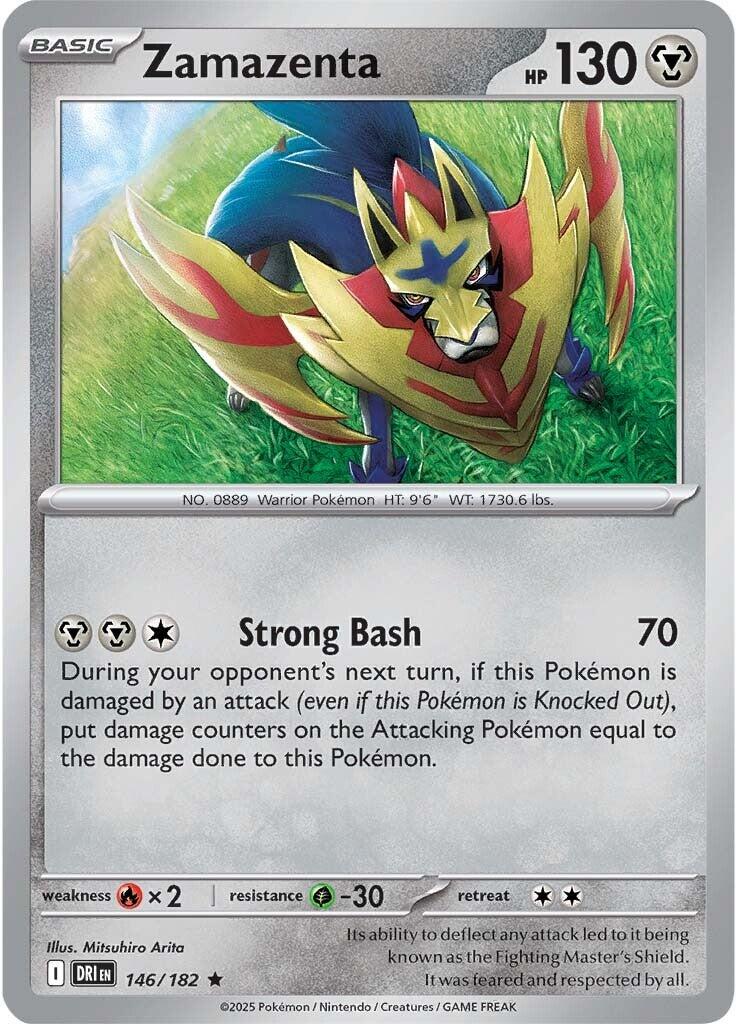 Zamazenta (146/182) [Scarlet & Violet: Destined Rivals] | I Want That Stuff Brandon