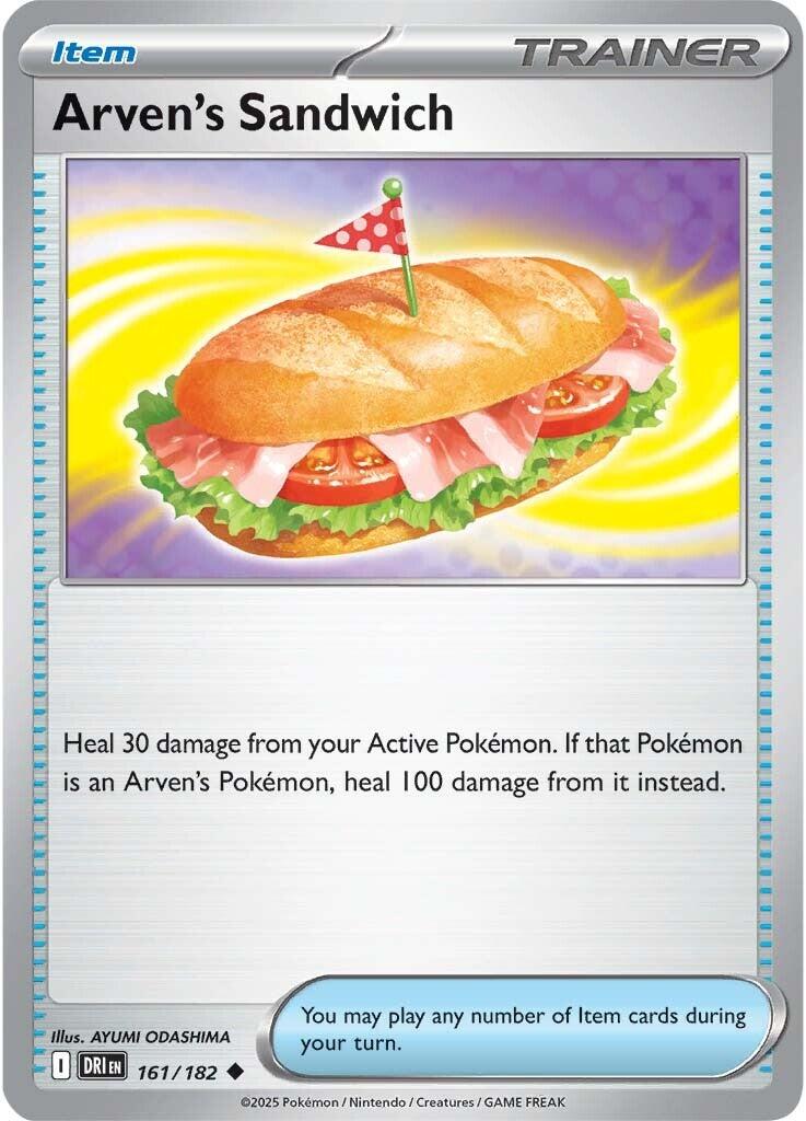 Arven's Sandwich (161/182) [Scarlet & Violet: Destined Rivals] | I Want That Stuff Brandon