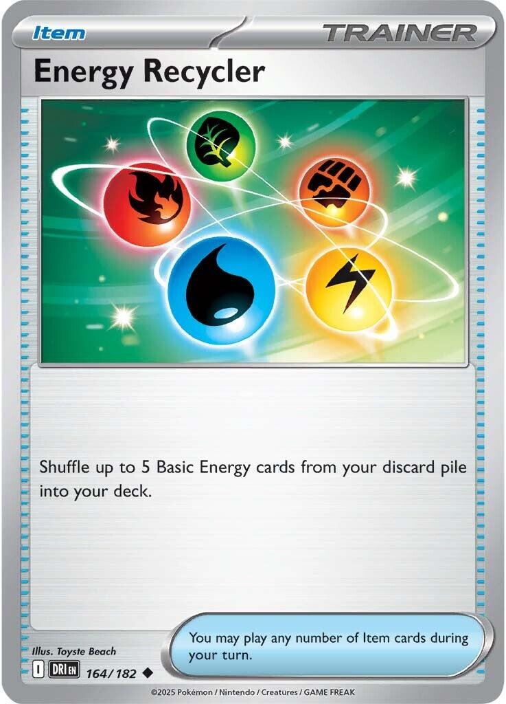 Energy Recycler (164/182) [Scarlet & Violet: Destined Rivals] | I Want That Stuff Brandon