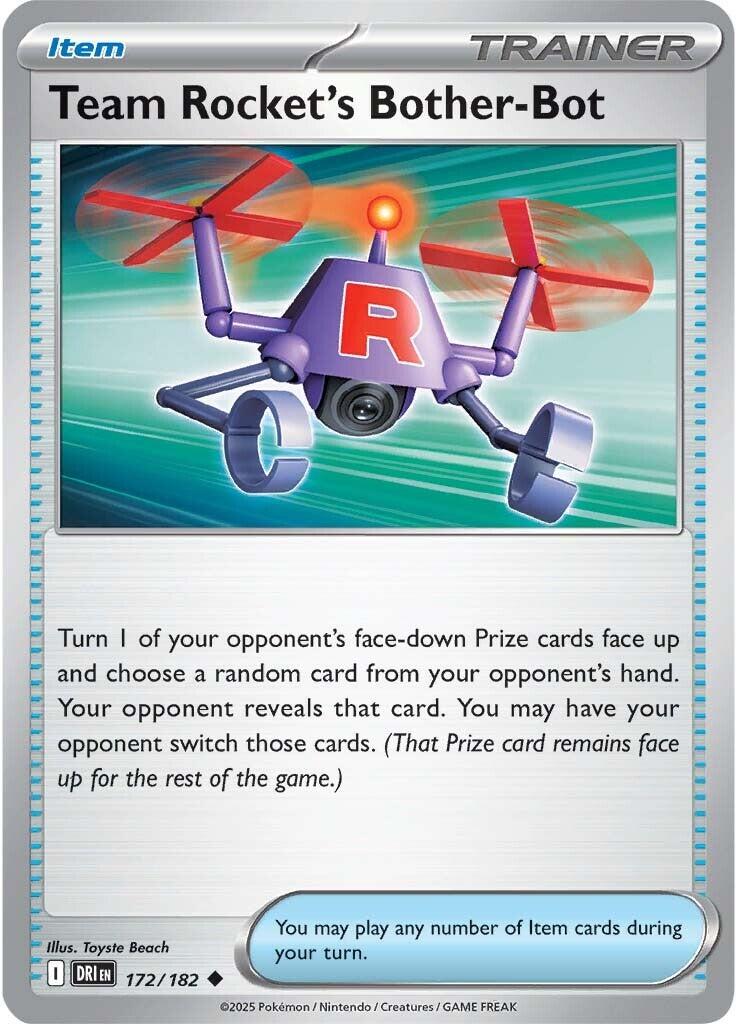 Team Rocket's Bother-Bot (172/182) [Scarlet & Violet: Destined Rivals] | I Want That Stuff Brandon