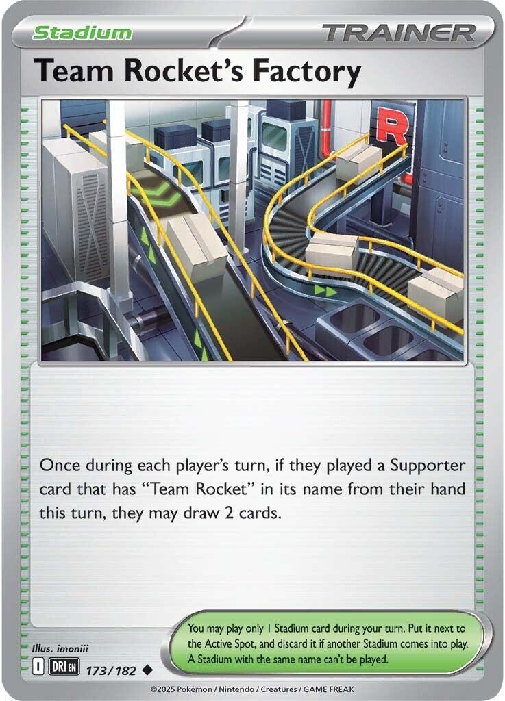 Team Rocket's Factory (173/182) [Scarlet & Violet: Destined Rivals] | I Want That Stuff Brandon
